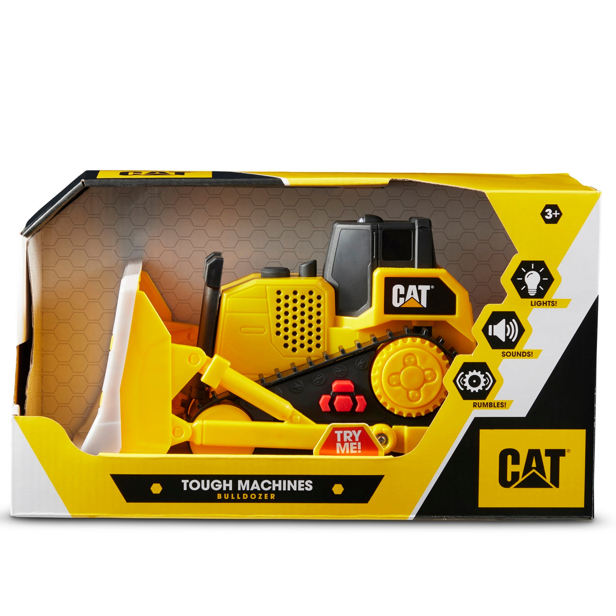 Cat Maquinaria De Construccion Con Luz Y Sonido - Buldozer